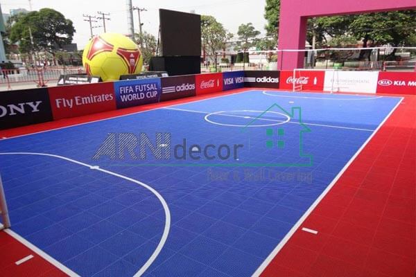 Lantai Interlock Lapangan Futsal